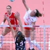 4^ GalÃƒÂ  dello Sport - Trofeo Bianca Garavaglia Yamamay Busto Arsizio - MC Carnaghi Villa Cortese Palayamamay, Busto Arsizio (VA) - 6 Nov 2010 - Attacco di Meijners contrastato da Perinelli, il libero Carocci ÃƒÂ¨ pronto ad intervenire