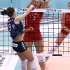 Findomestic Volley Cup 2011/12 - Serie A1 MC Carnaghi Villa Cortese - Yamamay Busto ArsizioPalaborsani, Castellanza (VA) - 29 Dic 2011-Muro di Carli Lloyd su Lucia Bosetti