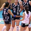 Findomestic Volley Cup 2011/12 - Serie A1 MC Carnaghi Villa Cortese - Chieri Torino Volley ClubPalaborsani, Castellanza (VA) - 22 Ott 2011-Esultanza di Aurea Cruz, Martina Guiggi, Giulia Pincerato, Sarah Pavan e Ramona Pedrari