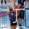Findomestic Volley Cup 2011/12 - Serie A1 MC Carnaghi Villa Cortese - Asystel Volley NovaraPalaborsani, Castellanza (VA) - 18 Dic 2011-Attacco di Dora Horvath contrastato da Sarah Pavan