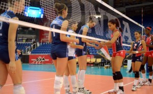 Italy and Dominican Republic before the match