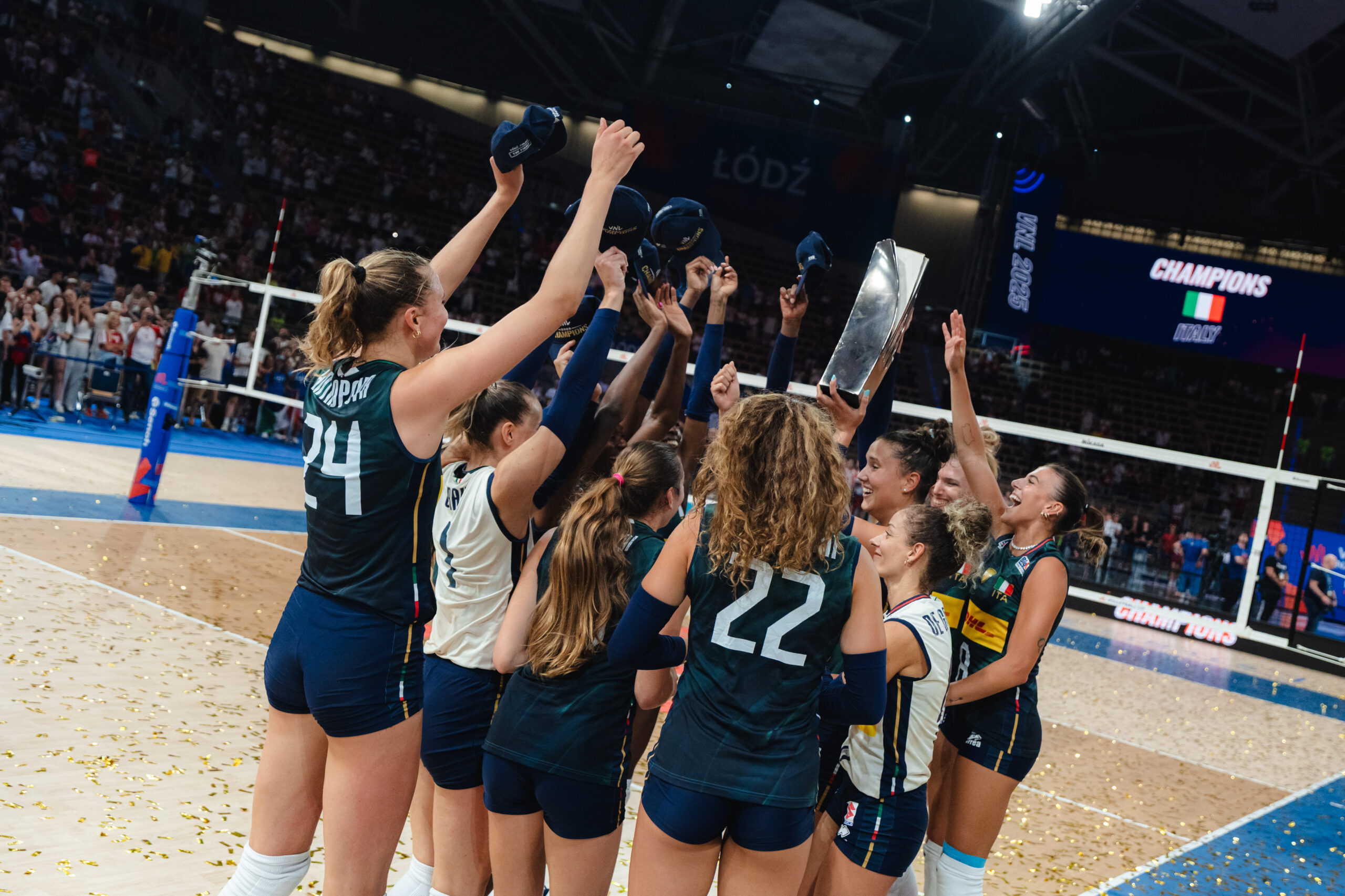 Una VNL e una Nazionale femminile d’oro