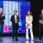 La Grande Inaugurazione
Nella foto: Maurizio Rossini; Gianni Valenti; Eleonora Boi; Pierluigi Pardo